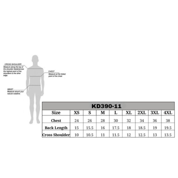 Dream Apparel Kids Motorcycle Genuine Leather Biker Vest Black KD390 - Picture 4 of 4